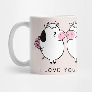 I Love You Moo Mug